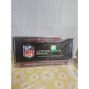 #1 Mom Arizona Cardinals  Officially Licensed NFL License Plate Frame‎